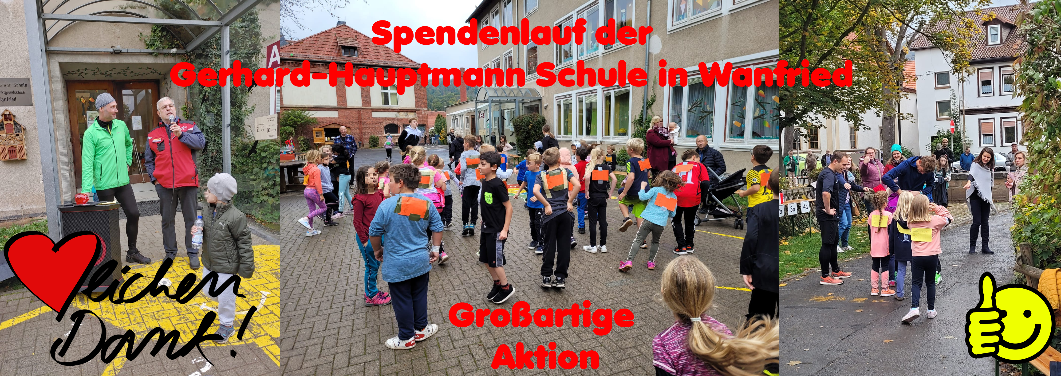 Ein toller Spendenlauf der Gerhard-Hauptmann-Schule in Wanfried! Danke an die Schulleiterin Frau Hoppe und ihr tolles Orgateam! ESCHWEGE HILFT! Sagt DANKE!!


